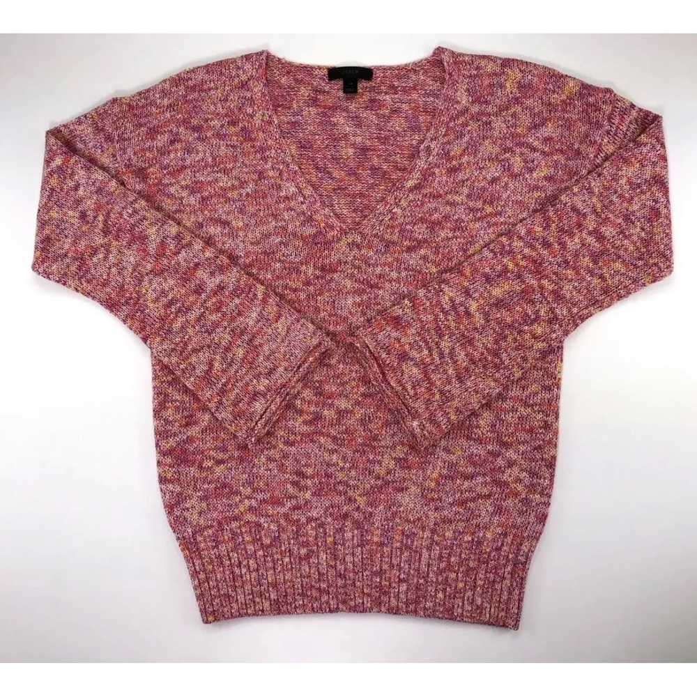 J Crew Flared-sleeve Marled Primrose Swing Sweater Sz XS Style #H8986